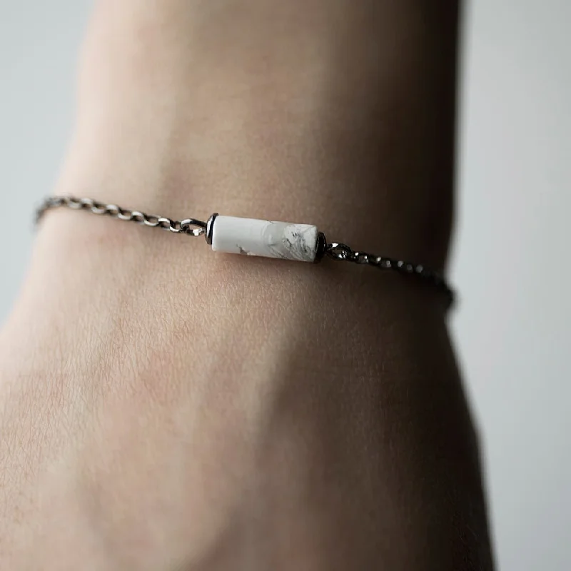 Marble Bracelet - silver