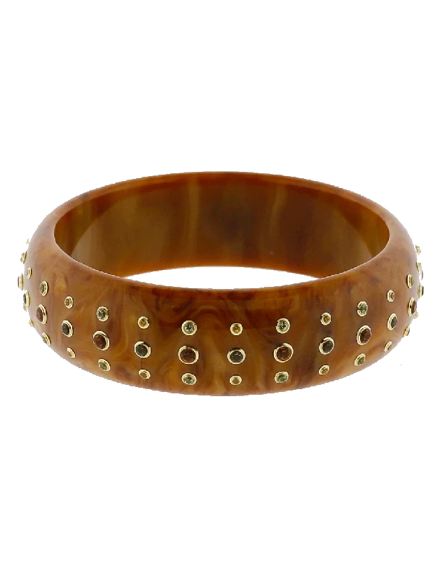 Brown Bakelite Bangle