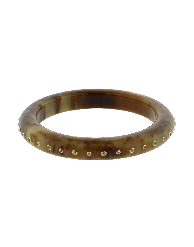 Brown Bakelite Bangle