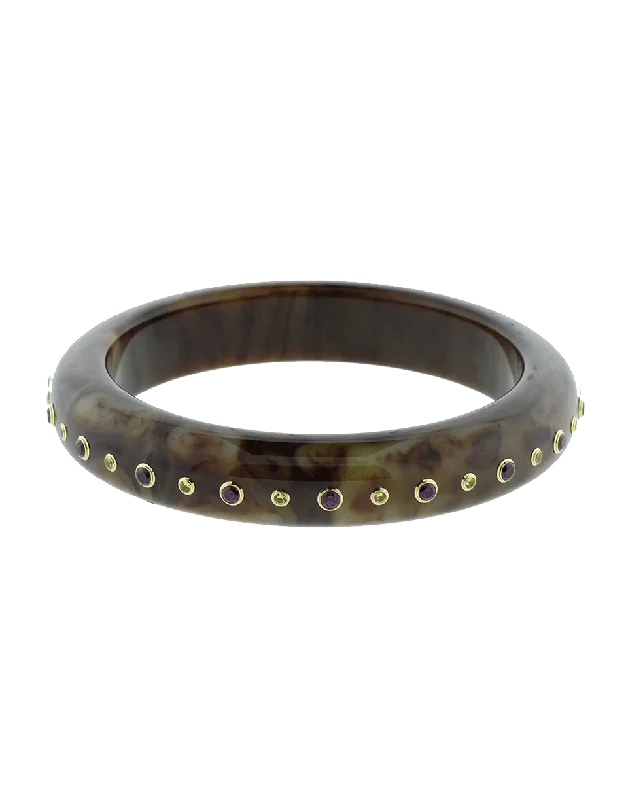 Brown Bakelite Bangle