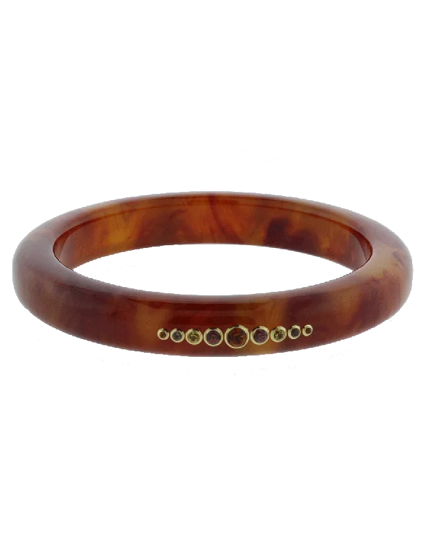 Brown Bakelite Bangle