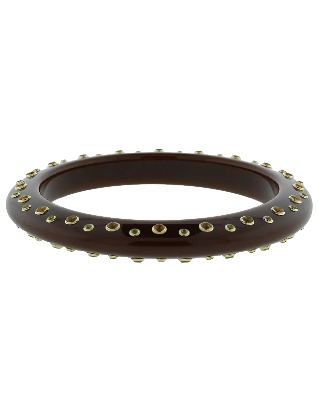 Brown Bakelite Bangle