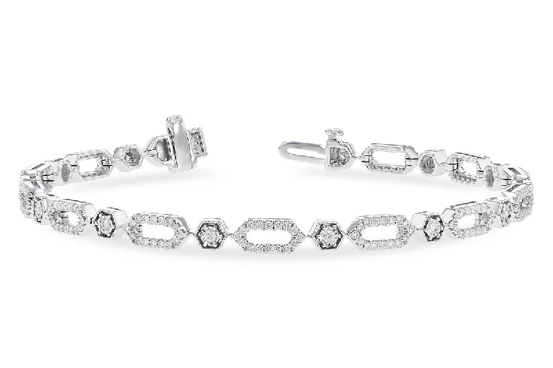 Allison Kaufman Diamond Geometric Bracelet