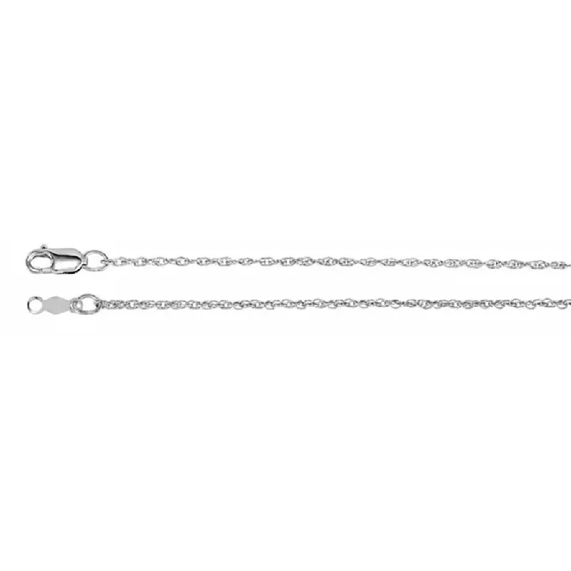 Sterling Silver Rope Chain