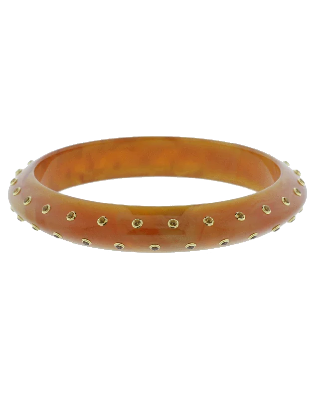 Tortoise Bakelite Bangle