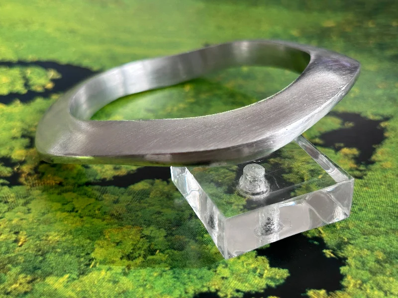 Aluminum Wave Bangle