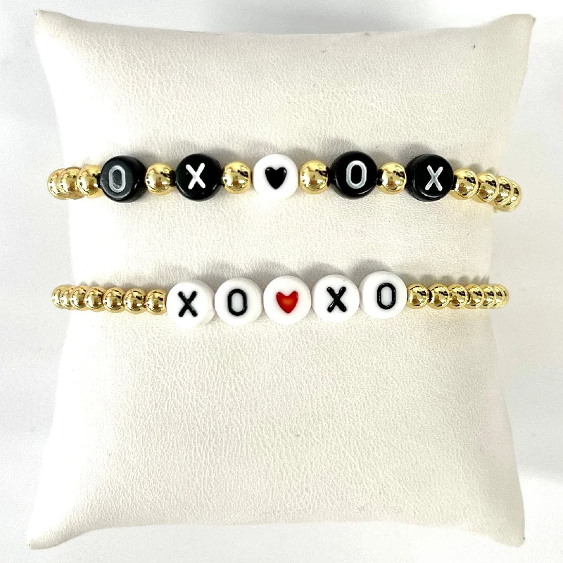 XOXO Beaded Bracelets